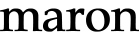 Maron Site Logo