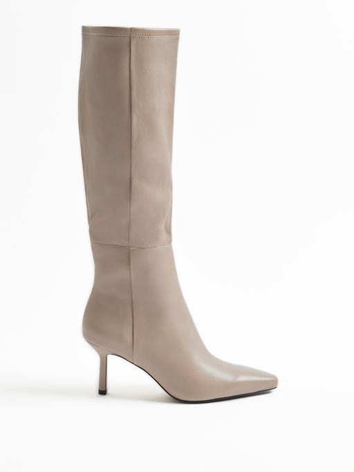 women high leather boots